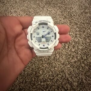 G-SHOCK White Digital Watch